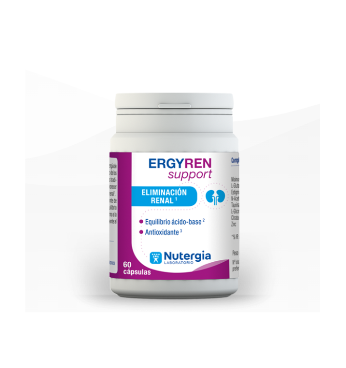 Nutergia Ergyren Support | Complemento Alimenticio Bienestar Renal y Drenaje