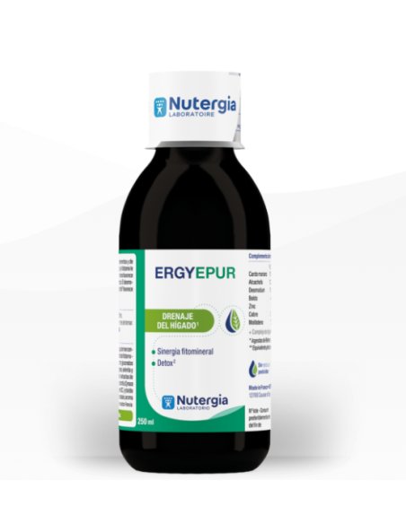 Nutergia Ergyepur | Complemento Alimenticio Detox y Depuración