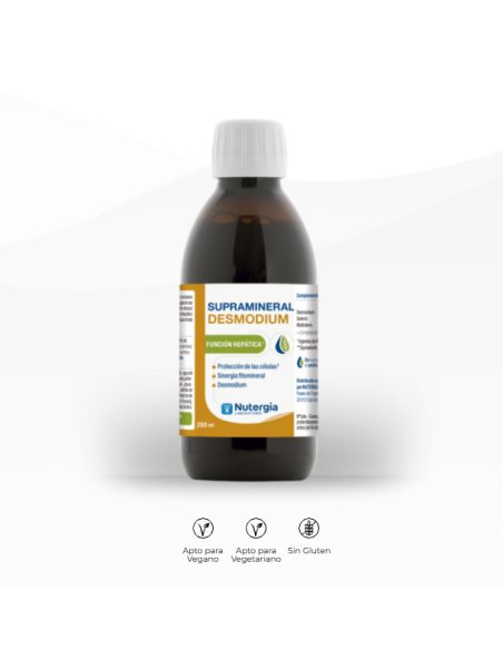 Nutergia Supramineral Desmodium 250 ml | Protección Hepática y Detox