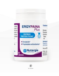 Nutergia ErgyPainA Plus 60 Cápsulas | Enzimas Proteolíticas y Bienestar Articular