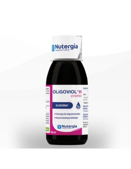 Nutergia OligoViol H 150 ml | Control de Glucemia y Equilibrio Metabólico