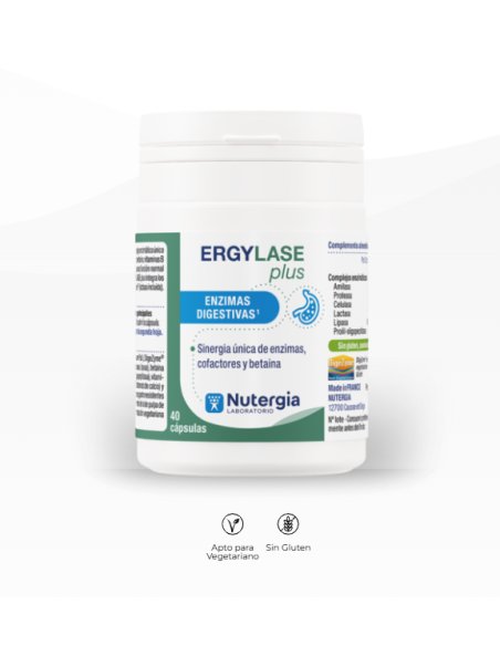 Nutergia Ergylase Plus | Complemento Alimenticio Digestivo