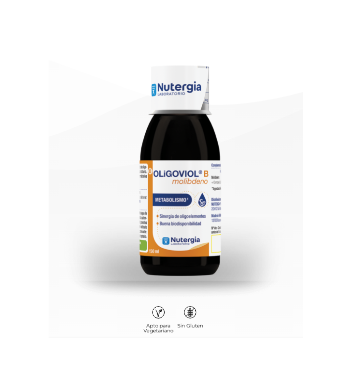 Nutergia Oligoviol B Metabolismo Digestivo | Complemento Alimenticio Digestivo