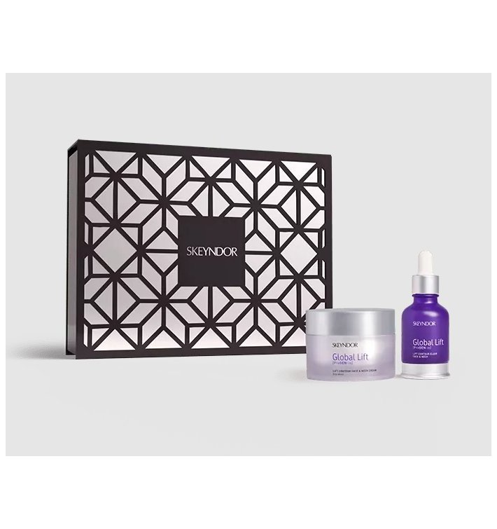 Skeyndor Kit Global Lift Piel Seca | Reafirma y Nutre Intensamente