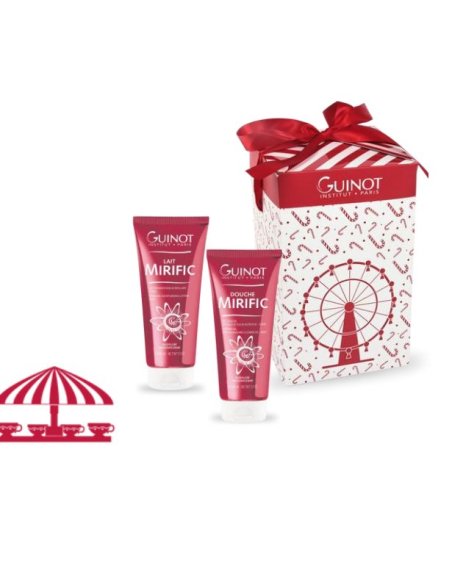 Guinot Cofre Mirific | Aceite Corporal y Crema Nutritiva | Hidratación, Suavidad y Luminosidad