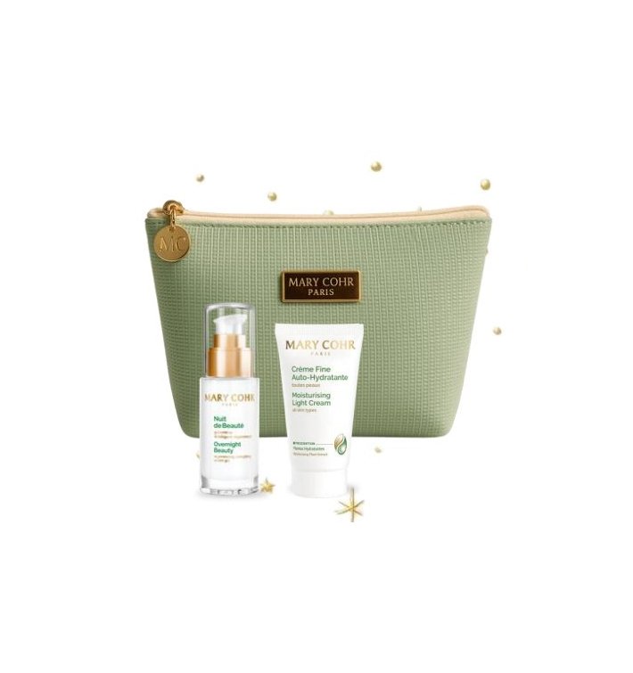 Mary Cohr Cofre Hidratación Noche | Crème Fine Auto-Hydratante + Nuit de Beauté | Piel Renovada y Luminosidad Nocturna