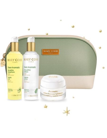 Mary Cohr Cofre Aromatic Clean | Limpieza y Cuidado Natural | Gel Aromatic + Tonic Aromatic + Crème Aromatic
