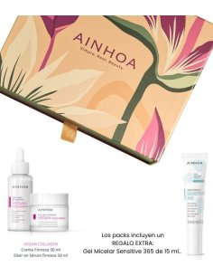 Ainhoa Cosmetics Pack Navidad Vegan Collagen | Antiedad y Reafirmante | Cosmética Vegana Premium