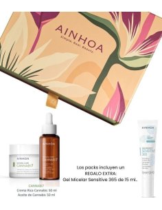 Ainhoa Cosmetics Pack Navidad 2025 Cannabi7 | Hidratación, Equilibrio y Bienestar Facial | Cosmética Natural CBD