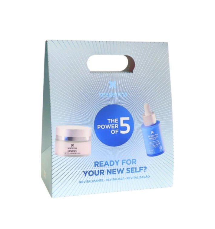 Sesderma Pack The Power of 5 | Hidraderm Hyal 5 + Mesoses | Hidratación y Rejuvenecimiento