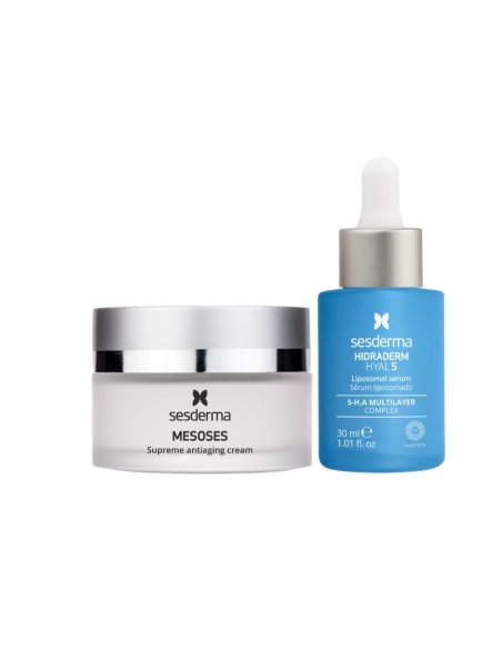 Sesderma Pack The Power of 5 | Hidraderm Hyal 5 + Mesoses | Hidratación y Rejuvenecimiento