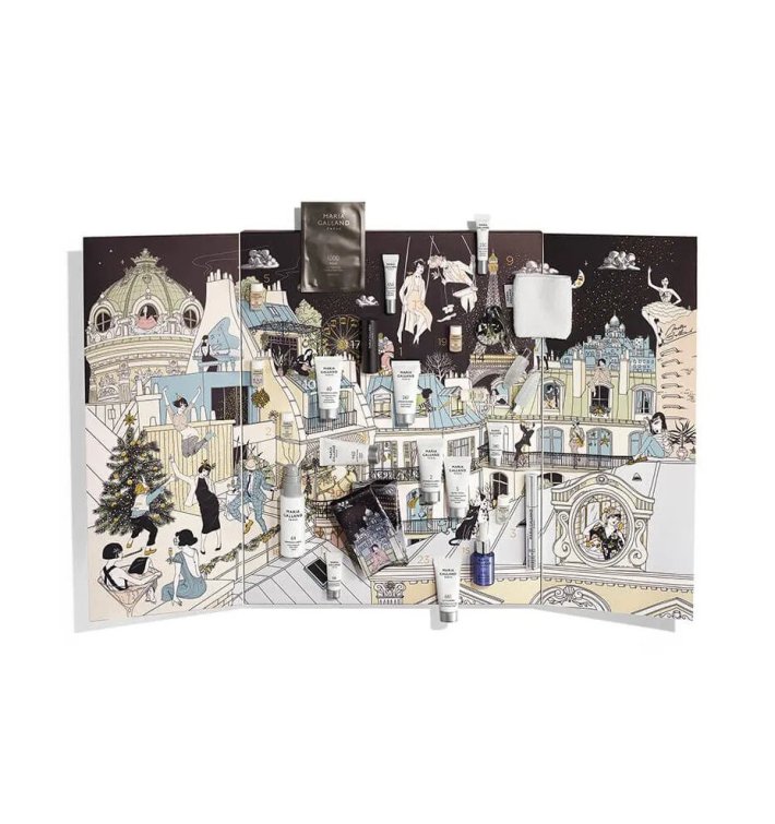 MARIA GALLAND – Calendario de Adviento Navidad 2025 | Lujo, Belleza y Cuidado Día a Día