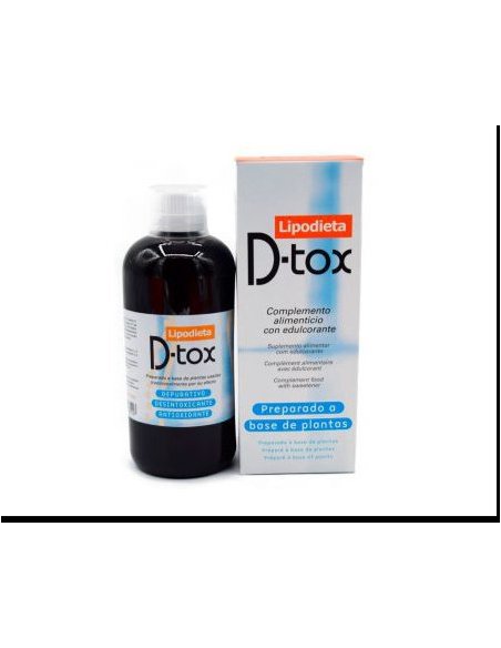 LIPODIETA D-TOX | DEPURATIVO Y DETOX NATURAL