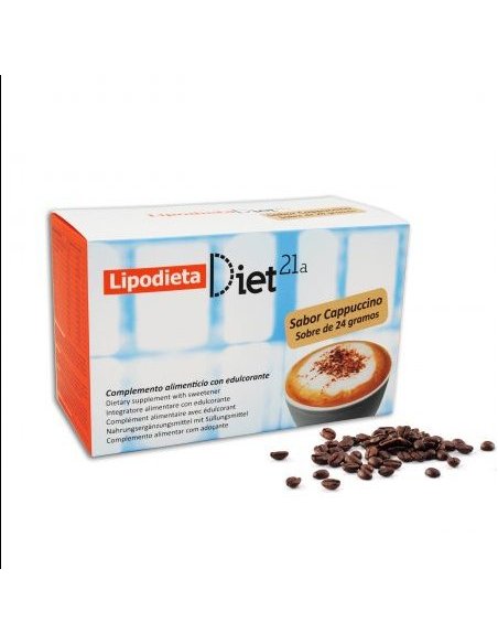 LIPODIETA DIET21 CAPPUCCINO| SUSTITUTIVO DE COMIDAS