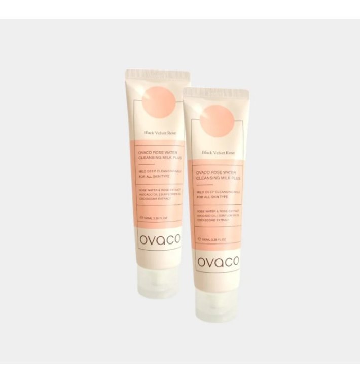 OVACO Rose Cleansing Milk | Leche Limpiadora Suave con Rosa Natural