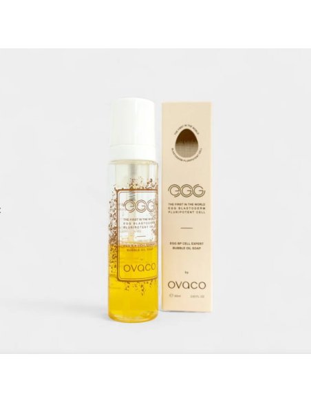 Ovaco Egg BP Cell Expert Bubble Oil Soap – Jabón Facial Espuma Nutritiva