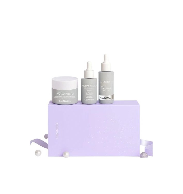 Keenwell Pack Navidad Aquasphera | Crema, Sérum y K-Peel AHA
