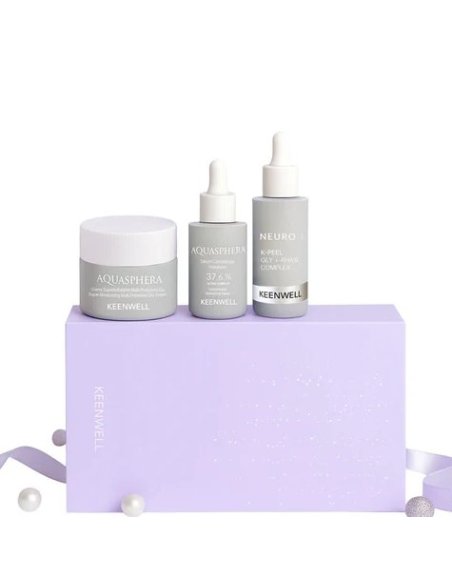 Keenwell Pack Navidad Aquasphera | Crema, Sérum y K-Peel AHA