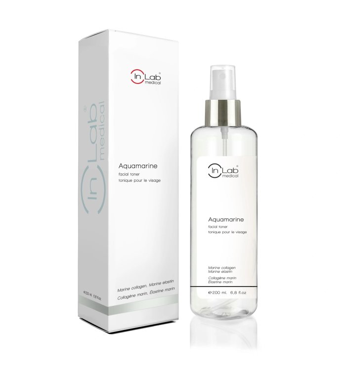 INLAB Aquamarine Tónico Facial | Tónico Hidratante, Refrescante y Equilibrante