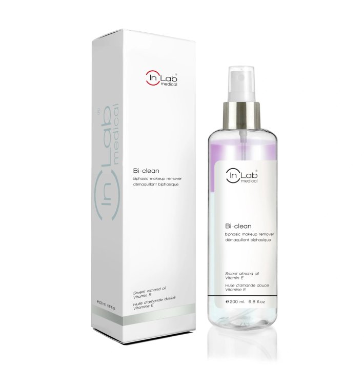 INLAB Bi-Cleantonic Bifásico | Desmaquillante y Tónico Facial 2 en 1