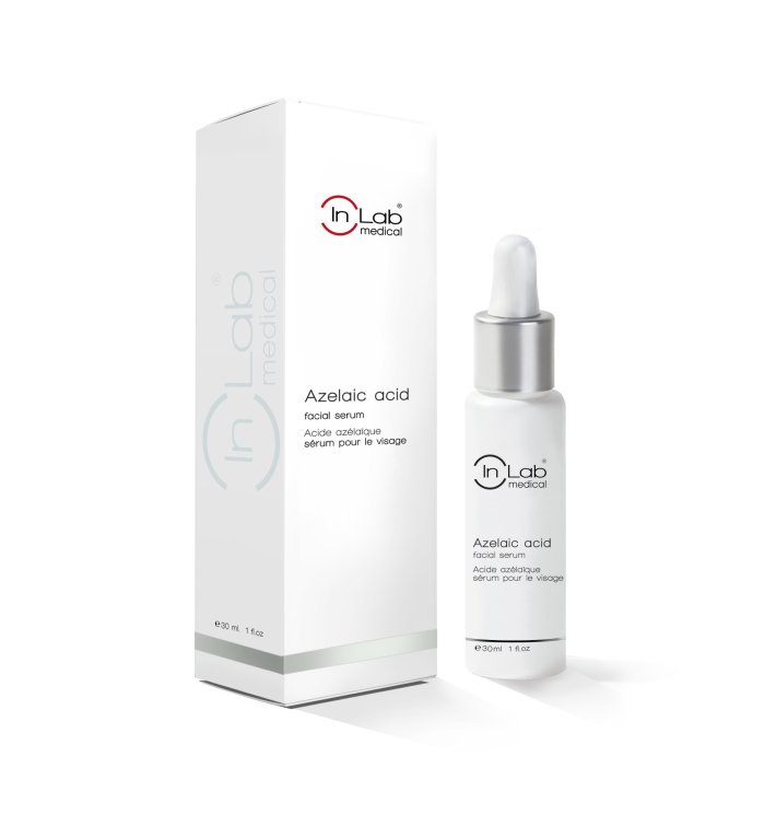 INLAB Azelaic Acid 10% Pure Serum | Sérum Equilibrante con Ácido Azelaico para Piel Grasa e Imperfecciones