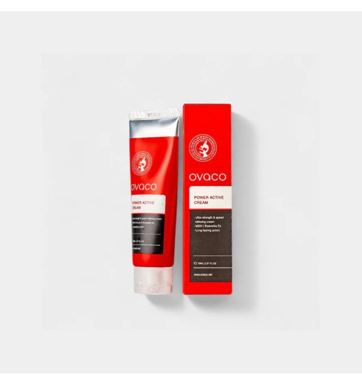 Power Active Cream Ovaco | Crema Facial Reafirmante y Antiedad