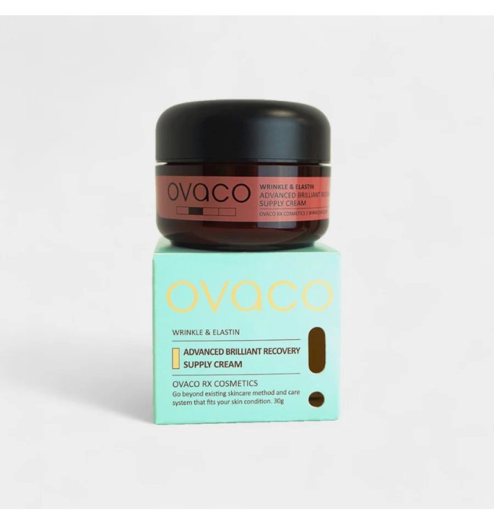 Advanced Brilliant Recovery Cream Ovaco | Crema Facial Iluminadora Antiedad