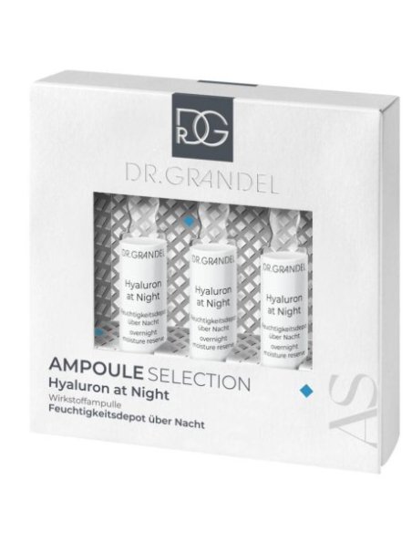 Dr. Grandel Hyaluron At Night Ampollas 3 uds | Hidratación Nocturna Intensiva