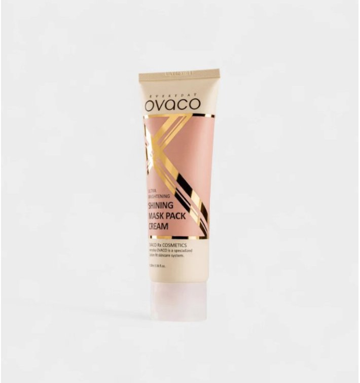 Ovaco Shining Mask Pack Cream 100 ml | Mascarilla Iluminadora
