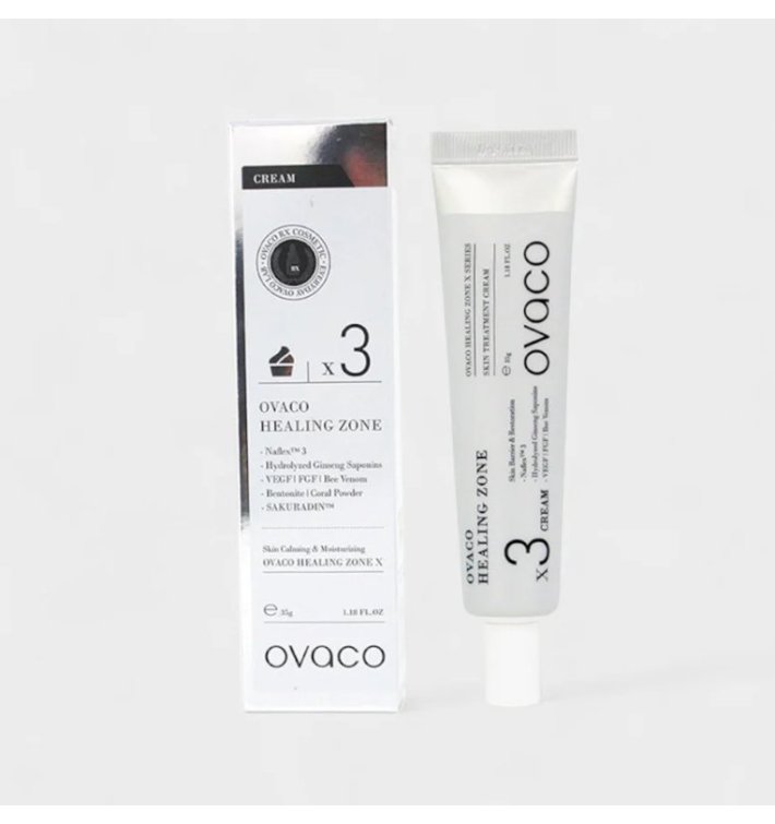 Ovaco Healing Zone X3 Cream | Crema Facial Reparadora
