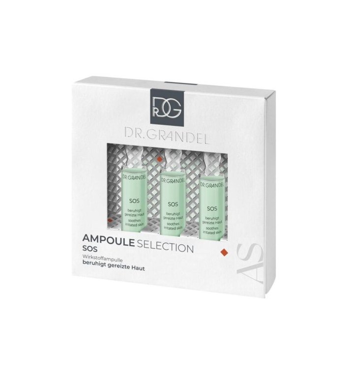 Dr. Grandel SOS x3 Ampollas | Tratamiento Calmante Intensivo
