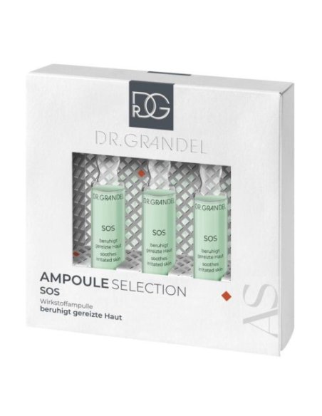 Dr. Grandel SOS x3 Ampollas | Tratamiento Calmante Intensivo