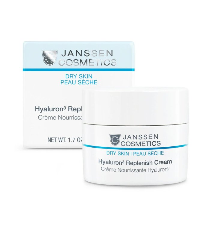 Crema Nocturna Hyaluron3 Replenish Janssen | Nutrición e Hidratación