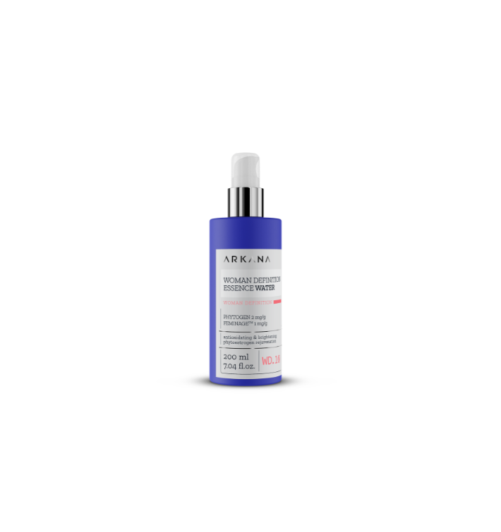 Arkana Woman Definition Essence Water 200ml | Esencia Hidratante y Reafirmante.