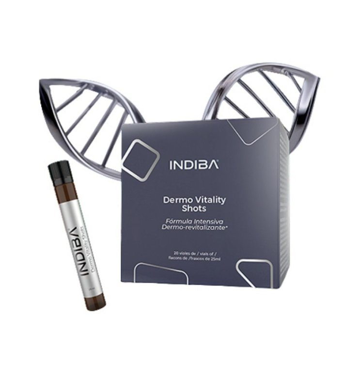 Indiba Ceuticals Dermo Vitality Shots Complemento Nutricosmético 20 Viales