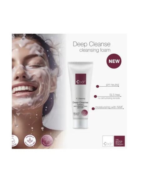 bdr Deep Cleanse Espuma Limpiadora | Limpiador Facial Purificante