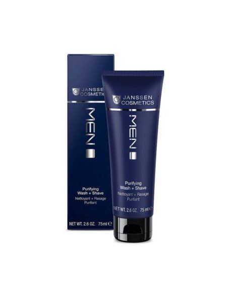 Janssen Cosmetics Men Wash & Shave Gel Limpieza y Afeitado 75 ml