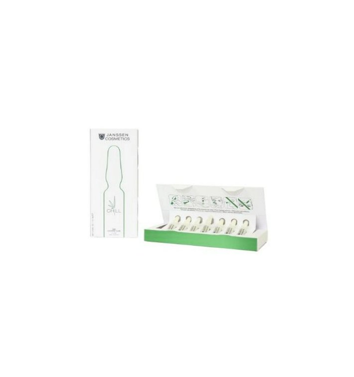 Janssen Cosmetics Chill–CBD Calming Fluid Ampollas Calmantes 7x2 ml