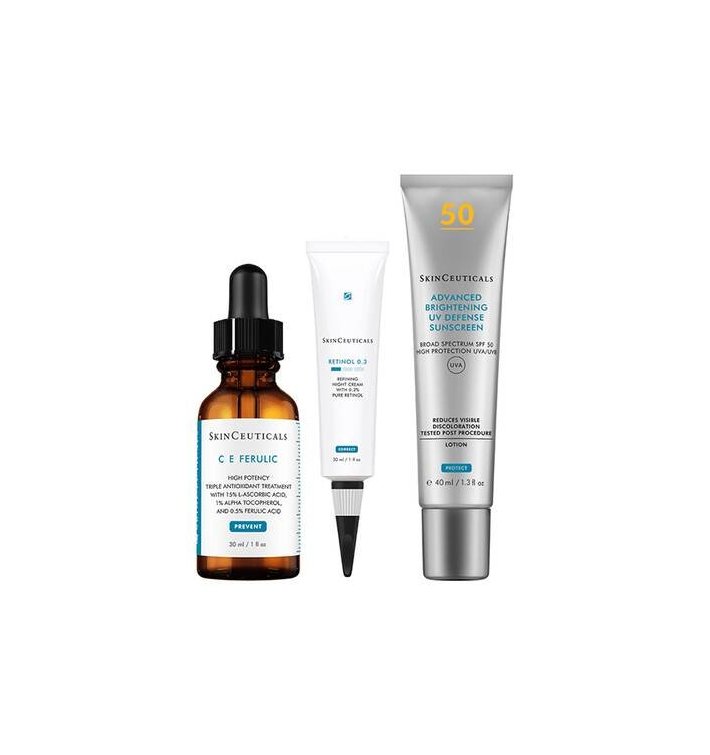 SkinCeuticals Protocolo Renovación | CE Ferulic + Retinol + UV Defense