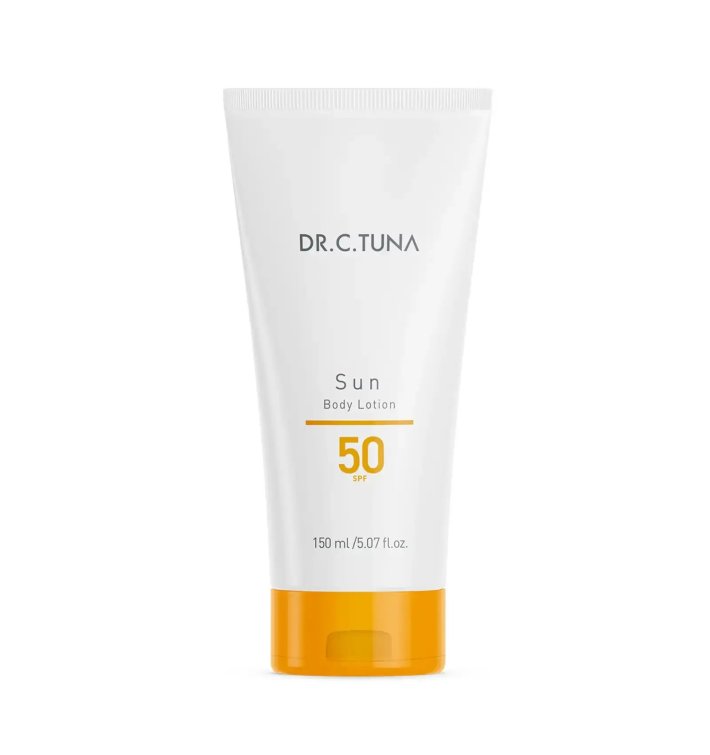 Dr. C Tuna Sun Body Lotion SPF50 Farmasi | Protección solar alta