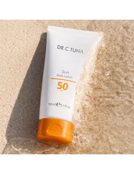 Dr. C Tuna Sun Body Lotion SPF50 Farmasi | Protección solar alta