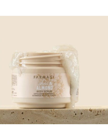 Exfoliante Corporal Shea & Almond Farmasi | Renovación piel