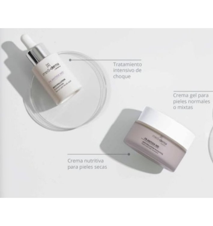 Mediderma Lote FR-Antiox MD | Crema + Sérum antioxidante