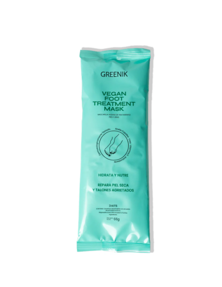 Greenik Mascarilla Vegana para Pies | Hidratación y Cuidado