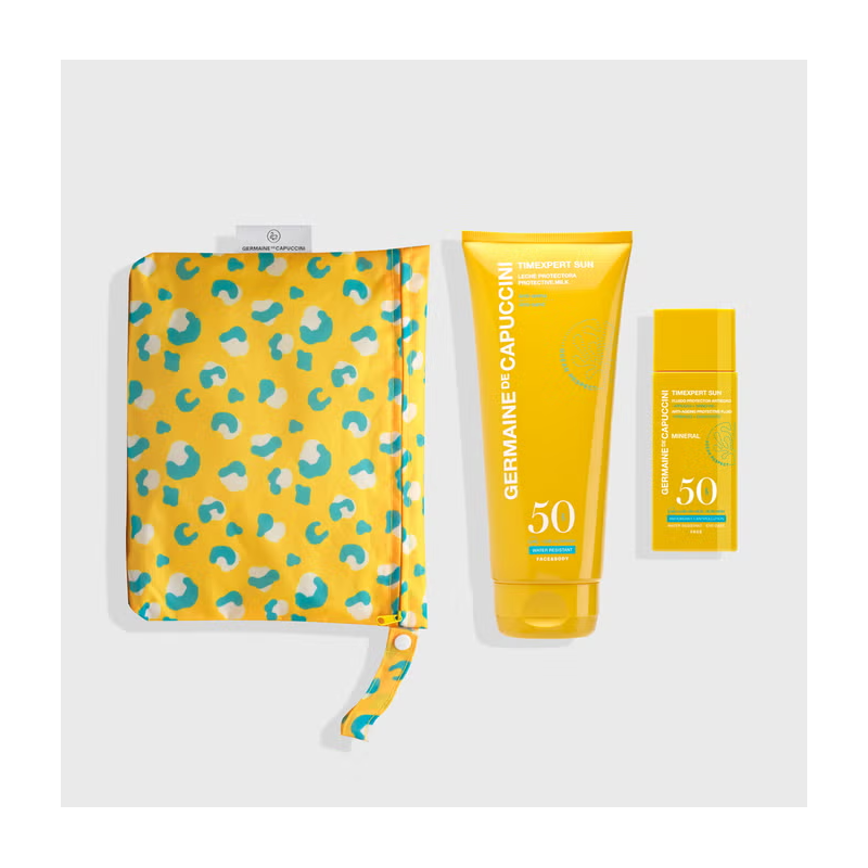 Germaine de Capuccini Rutina Solar SPF50 | Protección Total Rostro y Cuerpo