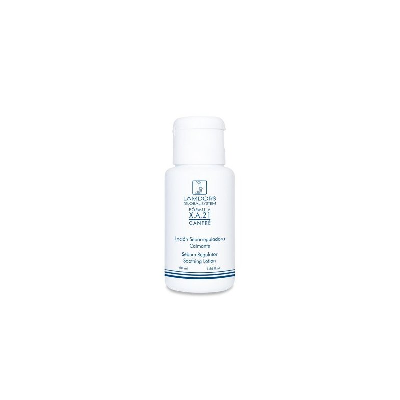 Lamdors X.A.21 Canfre Loción Seborreguladora Calmante Facial 140 ml