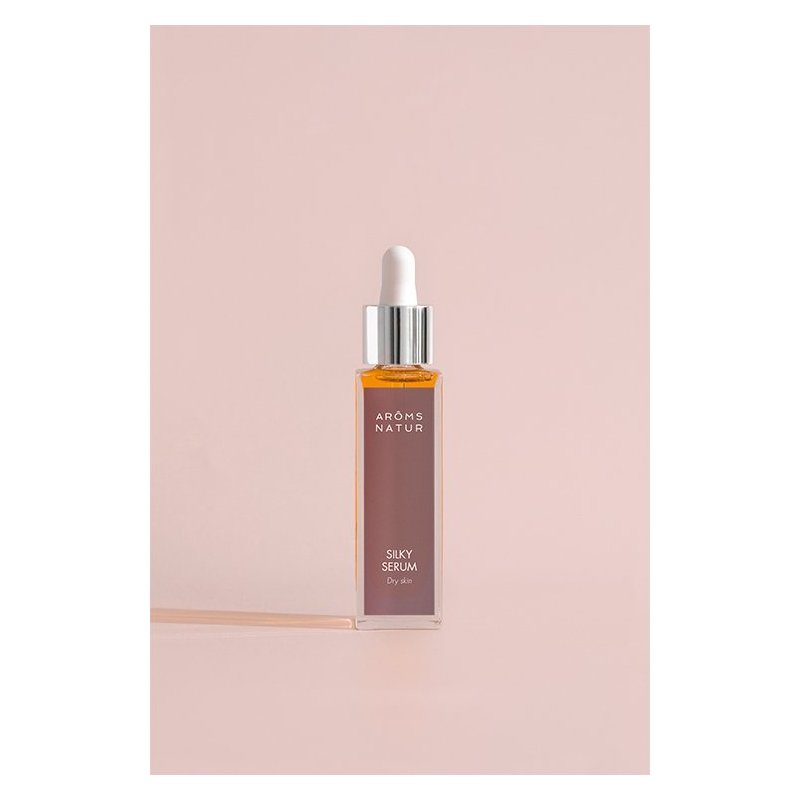 Aroms Natur Silky Serum Piel Seca | Sérum Facial Hidratante y Nutritivo Natural
