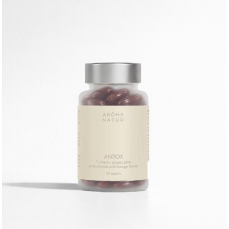 Aroms Natur Antiox 34 Perlas | Complemento Antioxidante Antiedad Piel