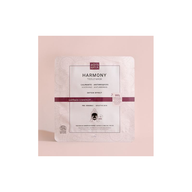 Aroms Natur Harmony Tissue Mask Piel Sensible | Mascarilla Calmante Facial