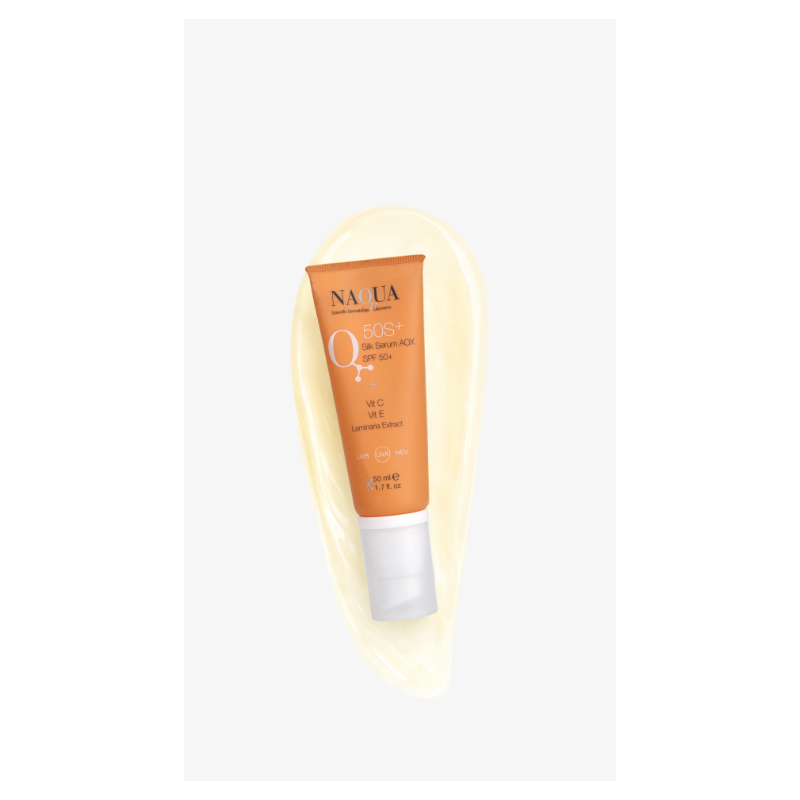 Naqua Q50S+ Silk Serum AOX SPF50 | Sérum Solar